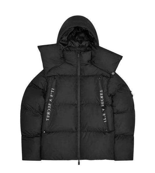 TRAPSTAR x COUPHSYRUP puffer jacket ‘black’